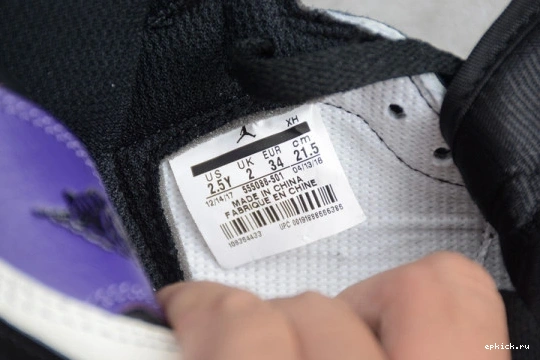 Cheap EP 1 Air Kids  High Kid OG 555088-501 Jordan 'Court Retro 555088-501 Purple' 0304